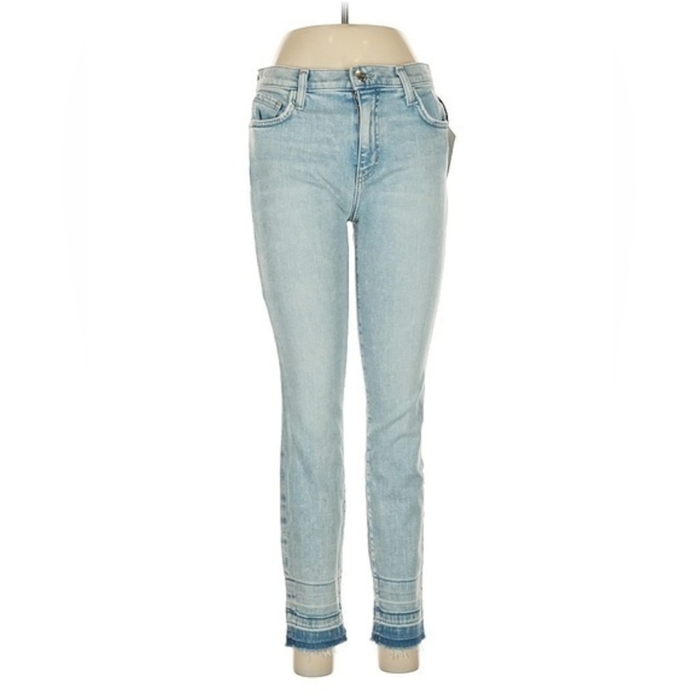 Current/Elliott High-Waist Stiletto Joey Light Wash Jeans NWT